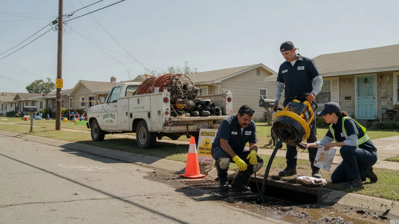 Drain Cleaning in Bennington, OK near me